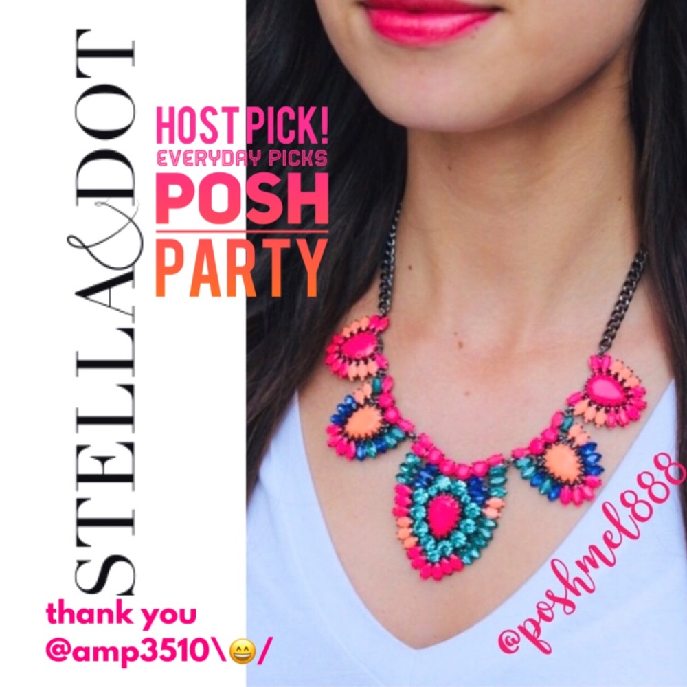 :: S&D Colorful Vibrant Frida Statement Necklace